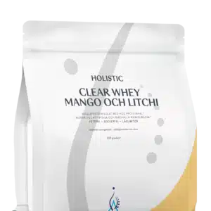 Holistic Clear Whey Vassleproteinisolat (Mango & Litchi, 500g)